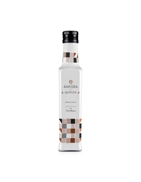 Ánfora de Queiles Trufa - Aceite de Oliva con Trufa Blanca 250 ml
