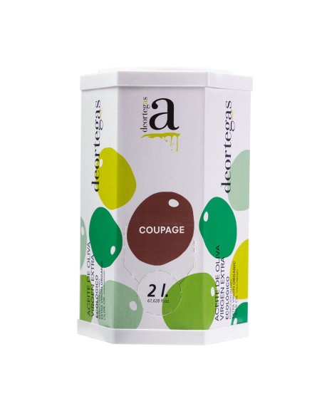 Aceite de Oliva Ecológico Deortegas Coupage Bag in Box 2 Litros
