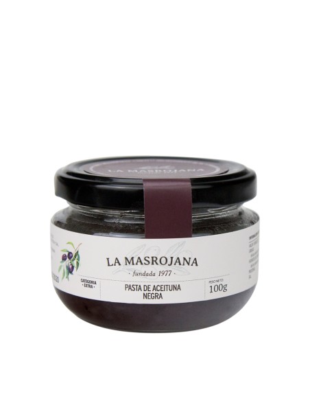 Paté de aceituna negra La Masrojana 100g