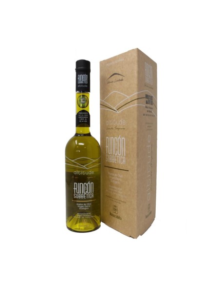 Aceite de Oliva Ecológico sin filtrar Rincón de la Subbetica Altitude 500ml